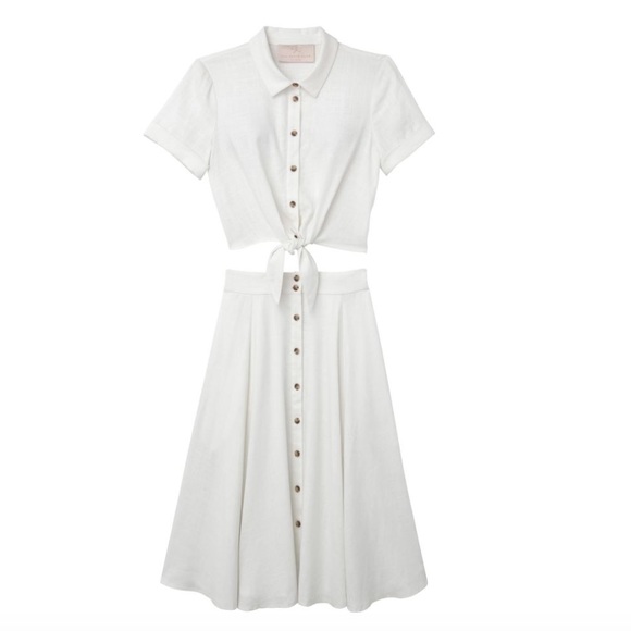 Gal Meets Glam Dresses & Skirts - Gal Meets Glam White Skirt Set